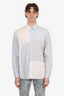 JW Anderson Blue/White Striped Cotton Button Down Shirt Size 40
