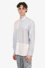 JW Anderson Blue/White Striped Cotton Button Down Shirt Size 40