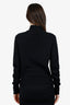 Pre-Loved Chanel™ Chanel Black Cashmere CC Gold Button Cardigan Size 40