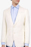 Tom Ford White/Navy Two-piece Suit Set Size 46/48