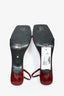 Raye Burgundy Patent Heeled 'Linz' Sandals Size 10