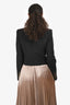 Veronica Beard Black Buttoned Cropped Jacket Size 2