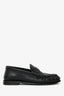 Saint Laurent Black Leather 'Le Loafer Supple' Loafers Size 36