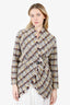 Isabel Marant Multicolour Virgin Wool Blend Tweed Cardigan Size 40