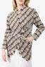 Isabel Marant Multicolour Virgin Wool Blend Tweed Cardigan Size 40