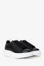 Alexander McQueen Black Leather Oversize Sneakers Size 35.5