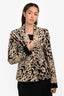 Haider Ackermann Leopard Print Cropped Jacket Size 40