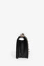 Pre-loved Chanel™ 2017 Black Leather Tweed Medium Boy Bag