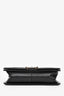 Pre-loved Chanel™ 2017 Black Leather Tweed Medium Boy Bag