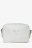 Versace White Leather Medusa Camera Crossbody Bag