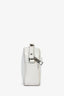 Versace White Leather Medusa Camera Crossbody Bag