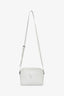 Versace White Leather Medusa Camera Crossbody Bag