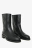 Louis Vuitton Black Leather Ankle Boots Size 39