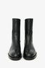 Louis Vuitton Black Leather Ankle Boots Size 39