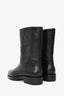 Louis Vuitton Black Leather Ankle Boots Size 39