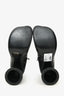 MM6 Maison Margiela Black Leather 'Cup' Ankle Boots Size 40