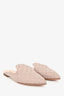 Valentino Light Pink Leather Rockstud Spike Mule Size 38