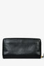 Balenciaga Black Leather Continental Wallet