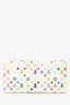 Louis Vuitton 2012 White Monogram Sarah Long Wallet