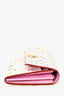 Louis Vuitton 2012 White Monogram Sarah Long Wallet