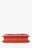 Hermès 1999 Orange Ostrich Constance 23