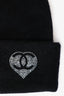 Pre-Loved Chanel™Black Cashmere Beanie