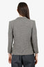Christian Dior Pret-A-Porter Grey Tweed Blazer Size S