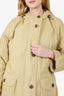 Burberry's Vintage Beige Trench Coat With Detachable Vest Estimated Size M
