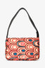 Emilio Pucci Pink Silk Patterned Mini Bag