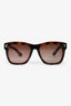 Valentino Tortoiseshell Square Frame Rockstud Detail Sunglasses