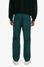 Dries Van Noten Green Cotton Cargo Pants Size 54 Mens