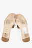 Hermès Taupe Epsom Leather 'Oran' Sandals Size 38.5