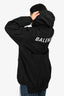 Balenciaga 2017 Black Nylon Windbreaker Size 44