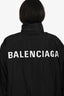 Balenciaga 2017 Black Nylon Windbreaker Size 44