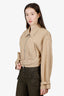 3.1 Phillip Lim Khaki Utility Belted Jacket Size 4