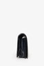 Pre-Loved Chanel™ 2014-15 Black Quilted Lambskin Jumbo Boy Flap Clutch