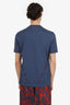 Brunello Cucinelli Blue Cotton T-shirt Size 50 Mens