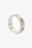 Gucci Sterling Silver GG Band Ring Size 11