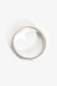Gucci Sterling Silver GG Band Ring Size 11
