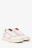 Gucci White/Pink 'Re-Web' Sneakers Size 38