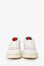 Gucci White/Pink 'Re-Web' Sneakers Size 38