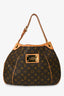 Louis Vuitton 2008 Brown Canvas/Leather Monogram Galliera Shoulder Bag