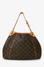 Louis Vuitton 2008 Brown Canvas/Leather Monogram Galliera Shoulder Bag