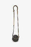 Pre-Loved Chanel™ Grey Lambskin 19 Round Crossbody Silver Hardware