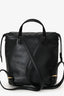 Fendi Black Leather FF Clasp Backpack