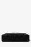 Pre-Loved Chanel™ Black Caviar Leather Slim Vanity Case With Strap