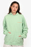 Chrome Hearts Green Graphic Printed Hoodie Size L