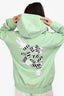 Chrome Hearts Green Graphic Printed Hoodie Size L