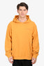 Chrome Hearts Orange Graphic Printed Hoodie Size XL