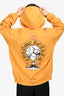 Chrome Hearts Orange Graphic Printed Hoodie Size XL